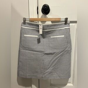 NWT Talbots Seersucker Pencil Skirt Size 4P